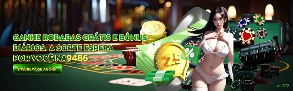 Bônus e prêmios vx777